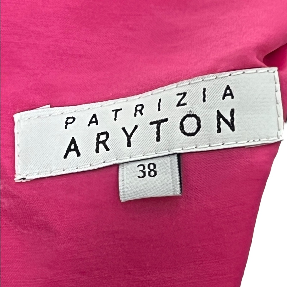 Patrizia Aryton Womens Dress Size 38 Pink Pencil Midi w Matching Belt & Pockets - Picture 10 of 15